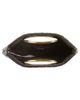 MANGO MANGO Woven Faux Leather Frame Clutch - 3