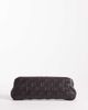 Mango Mango woven faux leather purse in chocolate-Brown - 1