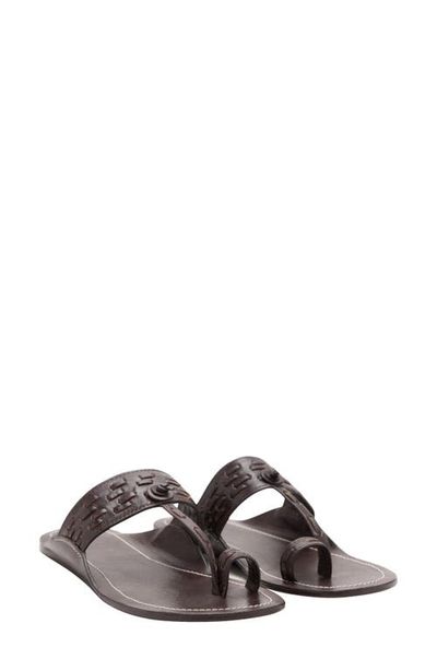 MANGO MANGO Woven Leather Sandal