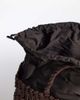 Mango Mango woven rectangle tote bag in chocolate brown - 3