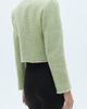 MANGO MANGO Zip-Up Tweed Jacket - 2