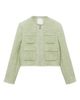 MANGO MANGO Zip-Up Tweed Jacket - 3