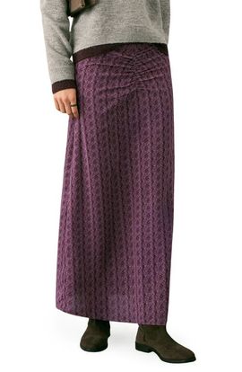 MANGO TEEN MANGO TEEN Allover Print Maxi Skirt