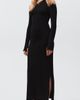 MANGO TEEN MANGO TEEN Asymmetric Cutout One-Shoulder Long Sleeve Dress - 1