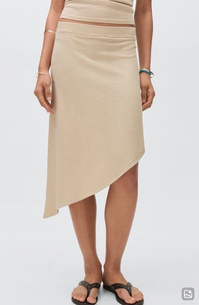 MANGO TEEN MANGO TEEN Asymmetric Midi Skirt