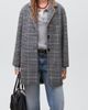 MANGO TEEN MANGO TEEN Check Longline Coat - 1