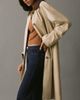 MANGO TEEN MANGO TEEN Corduroy Collar Trench Coat - 4