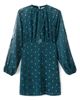 MANGO TEEN MANGO TEEN Cutout Long Sleeve Clip Dot Chiffon Dress - 4