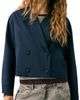 MANGO TEEN MANGO TEEN Double Breasted Crop Jacket - 1