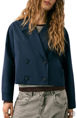 MANGO TEEN MANGO TEEN Double Breasted Crop Jacket