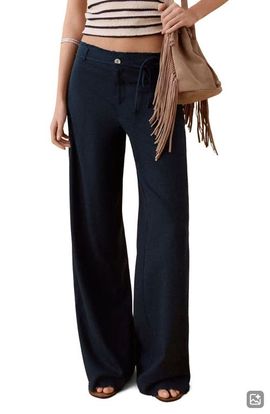 MANGO TEEN MANGO TEEN Drawstring Straight Leg Pants