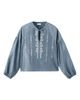 MANGO TEEN MANGO TEEN Embroidered Peasant Top - 3