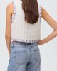 MANGO TEEN MANGO TEEN Embroidered Quilted Cotton Crop Vest - 2