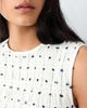 MANGO TEEN MANGO TEEN Embroidered Ruched Shell - 3