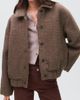 MANGO TEEN MANGO TEEN Faux Shearling Bomber Jacket - 1