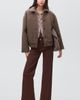 MANGO TEEN MANGO TEEN Faux Shearling Bomber Jacket - 4