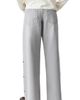 MANGO TEEN MANGO TEEN Floral Embroidered Straight Leg Jeans - 2