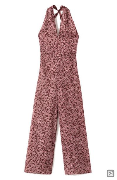 MANGO TEEN MANGO TEEN Floral Print Wide Leg Jumpsuit