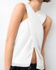 MANGO TEEN MANGO TEEN Flowy Crossover Sleeveless Top - 1