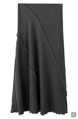 MANGO TEEN MANGO TEEN Fray Detail Maxi Skirt