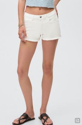 MANGO TEEN MANGO TEEN Fray Hem Low Rise Shorts