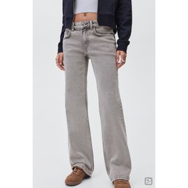MANGO TEEN MANGO TEEN Frayed Butterfly Straight Leg Jeans