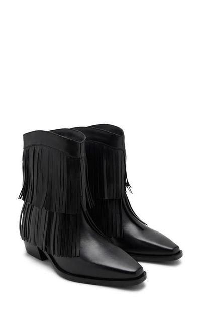 MANGO TEEN MANGO TEEN Fringe Bootie