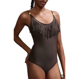 MANGO TEEN MANGO TEEN Fringe One-Piece Swimsuit