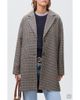 MANGO TEEN MANGO TEEN Houndstooth Longline Coat - 1