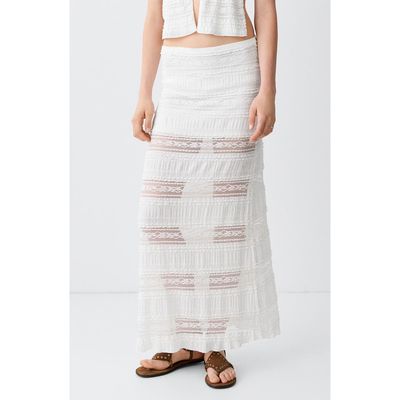 MANGO TEEN MANGO TEEN Lace Maxi Skirt