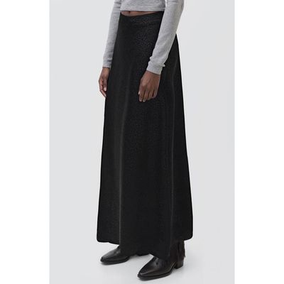MANGO TEEN MANGO TEEN Leopard Print Maxi Skirt