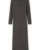 MANGO TEEN MANGO TEEN Long Sleeve Faux Wrap Maxi Dress - 4
