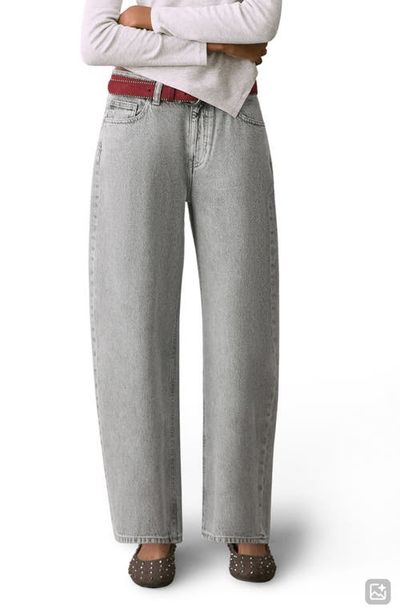 MANGO TEEN MANGO TEEN Low Rise Barrel Jeans