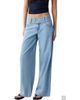 MANGO TEEN MANGO TEEN Low Rise Cotton Jeans - 1