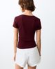 MANGO TEEN MANGO TEEN Low Rise Fray Denim Shorts - 3