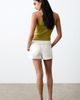 MANGO TEEN MANGO TEEN Low Rise Stud Denim Shorts - 4