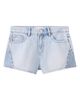 MANGO TEEN MANGO TEEN Low Rise Two-Tone Denim Shorts - 4