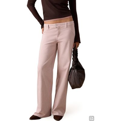 MANGO TEEN MANGO TEEN Low Rise Wide Leg Jeans