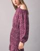 MANGO TEEN MANGO TEEN Metallic Cold Shoulder Long Sleeve Dress - 3