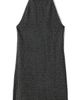 MANGO TEEN MANGO TEEN Metallic Halter Neck Ribbed Minidress - 2