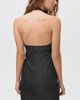 MANGO TEEN MANGO TEEN Metallic Halter Neck Ribbed Minidress - 5