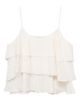MANGO TEEN MANGO TEEN Metallic Stripe Ruffle Crop Top - 1