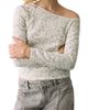 MANGO TEEN MANGO TEEN One-Shoulder Ruched Long Sleeve Top - 1