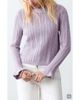 MANGO TEEN MANGO TEEN Open Stitch Ruffle Cuff Cotton Sweater - 1
