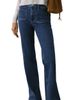MANGO TEEN MANGO TEEN Patch Pocket Flare Jeans - 1