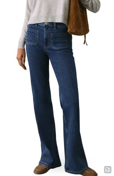 MANGO TEEN MANGO TEEN Patch Pocket Flare Jeans