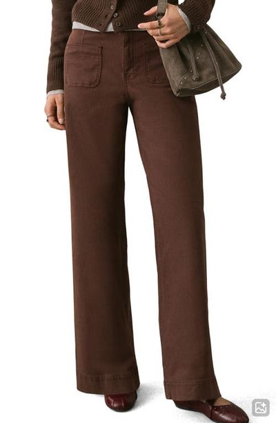 MANGO TEEN MANGO TEEN Patch Pocket Wide Leg Jeans
