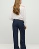 MANGO TEEN MANGO TEEN Pinstripe Low Waist Wide Leg Jeans - 3