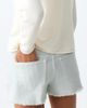 MANGO TEEN MANGO TEEN Reversible Waistband Denim Mini Shorts - 2