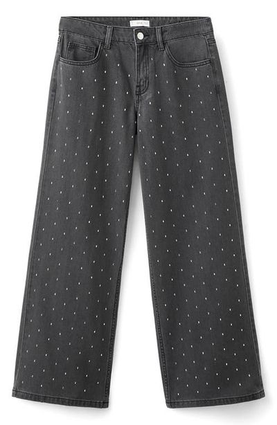 MANGO TEEN MANGO TEEN Rhinestone Detail Jeans